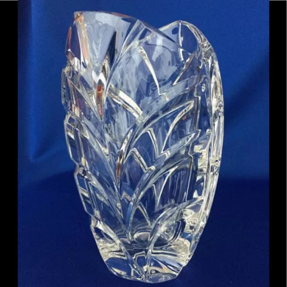 Waterford Marquis Crystal Palma Floral Vase 6.75 inches